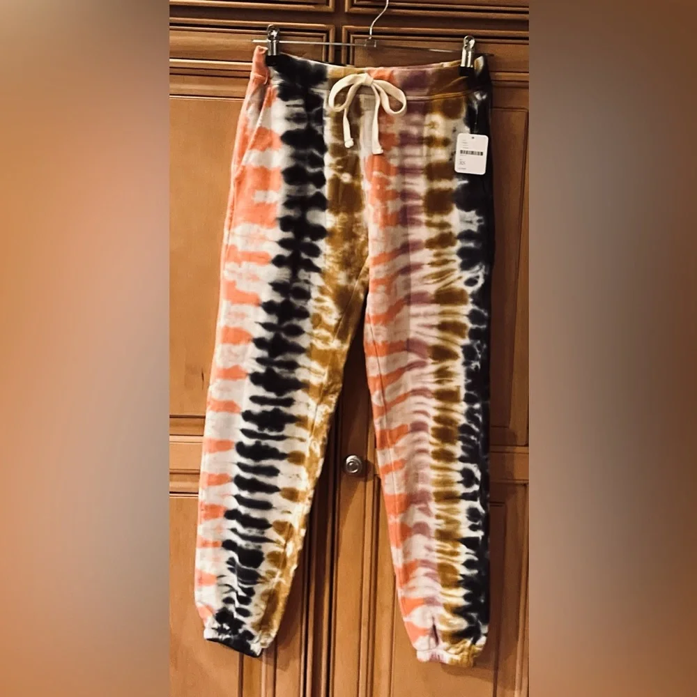NWT Free People x Electric Rose Vendima Tye Dye Joggers