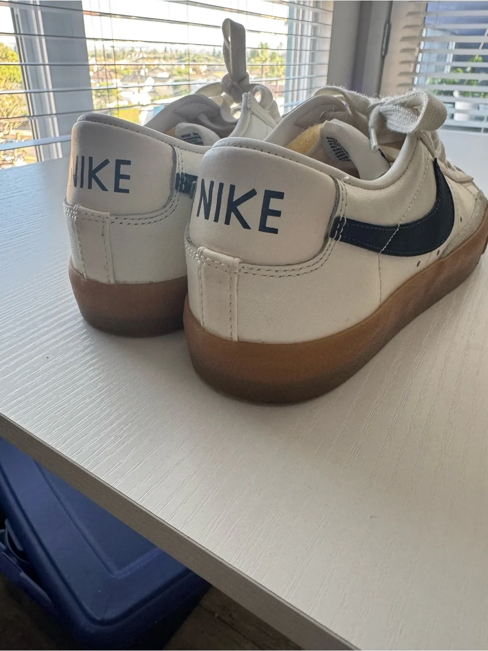 Nike blazers leather