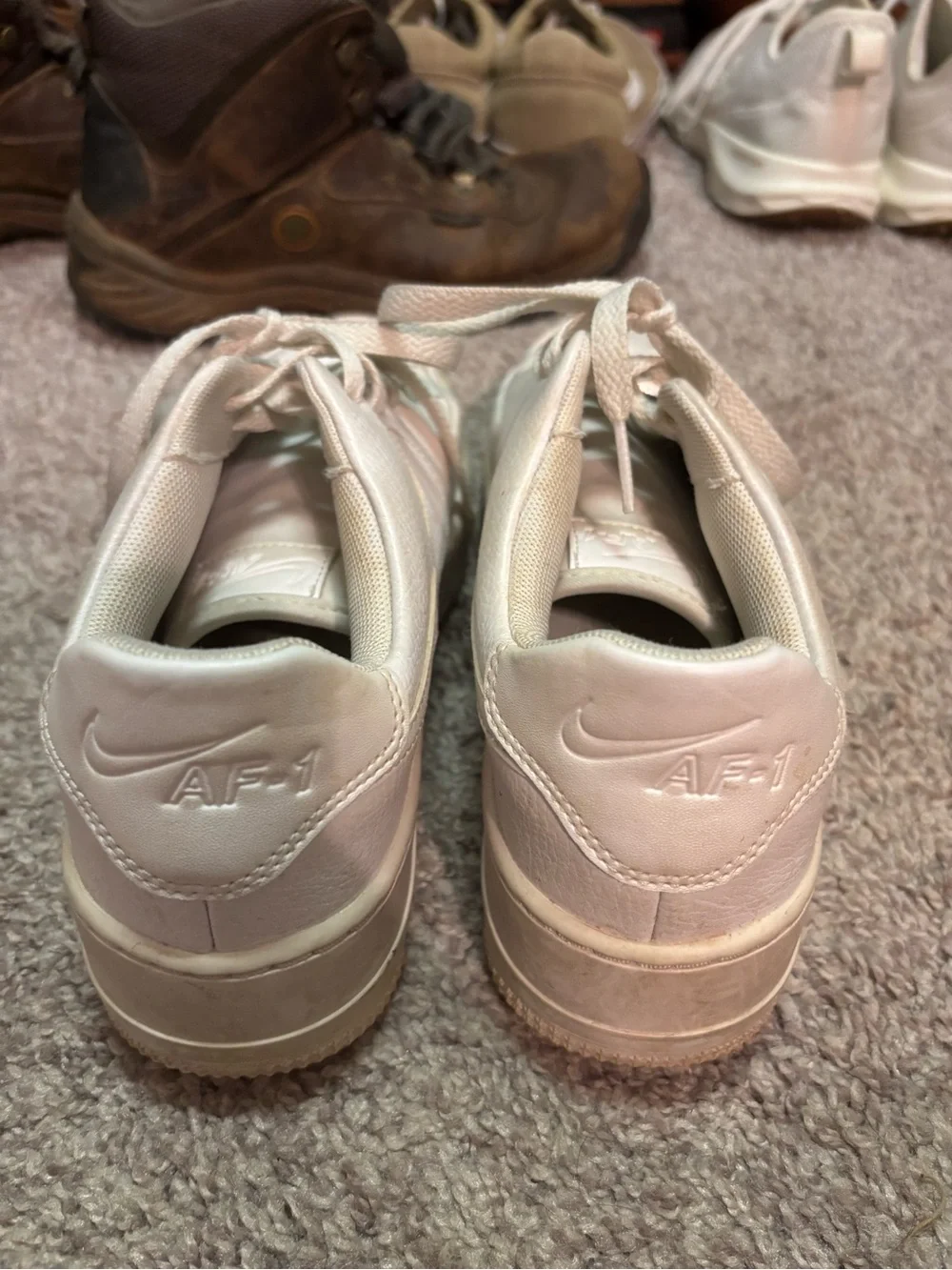 Nike sneakers wear sage