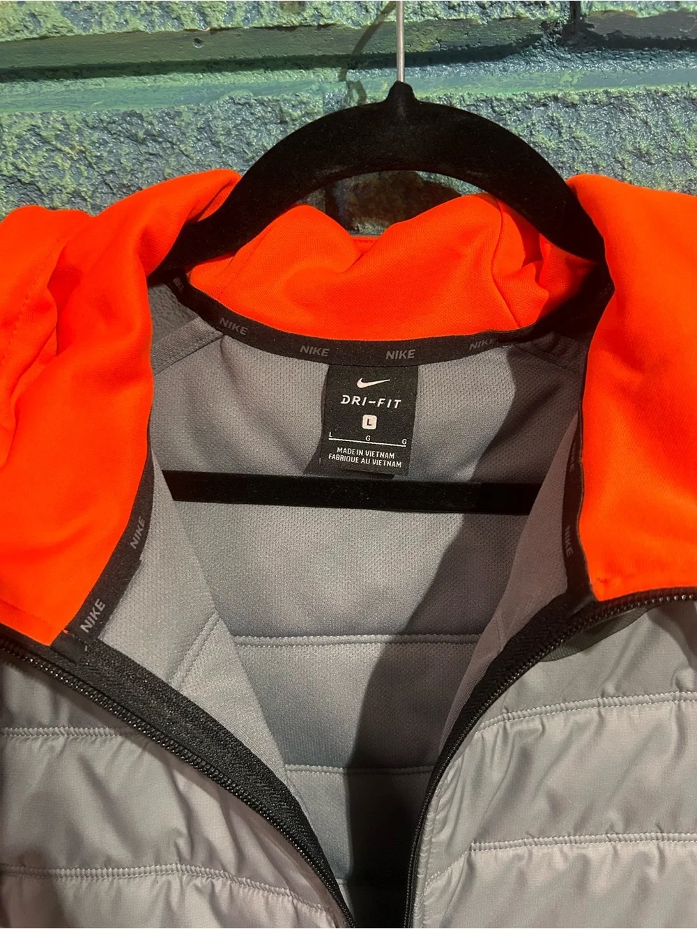 Nike sleeveless puffer