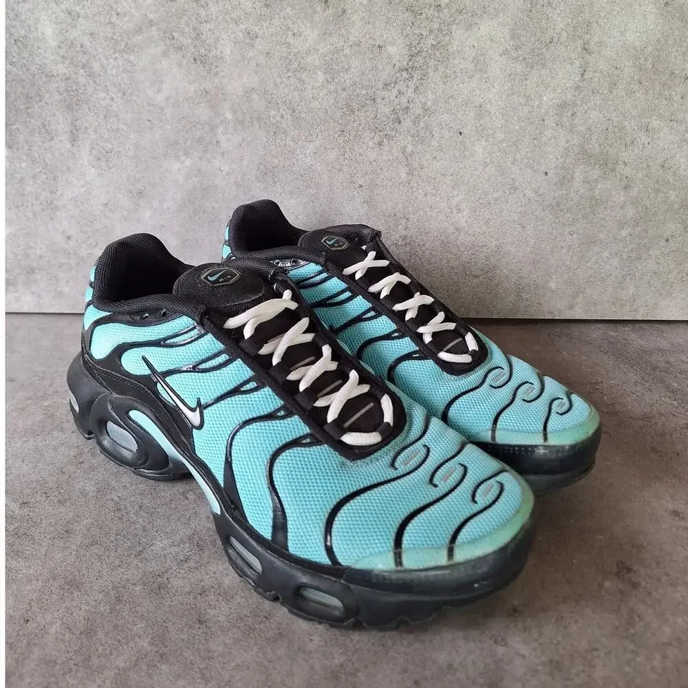 Nike Air Max Plus TN Tiffany blue aqua womens 7.5 running air bubbles athletic