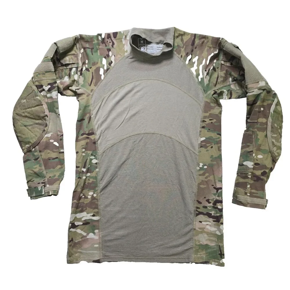 Army Combat Shirt Flame Resistant Mens Medium Stretch FR Navy Seals ACS Mastiff