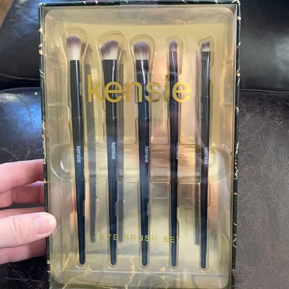 Kensie Eye Brush Set Black