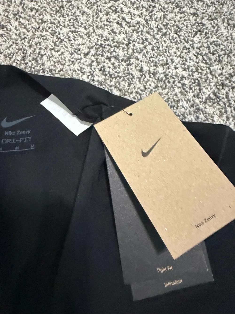 Nike Black Zenvy Top
