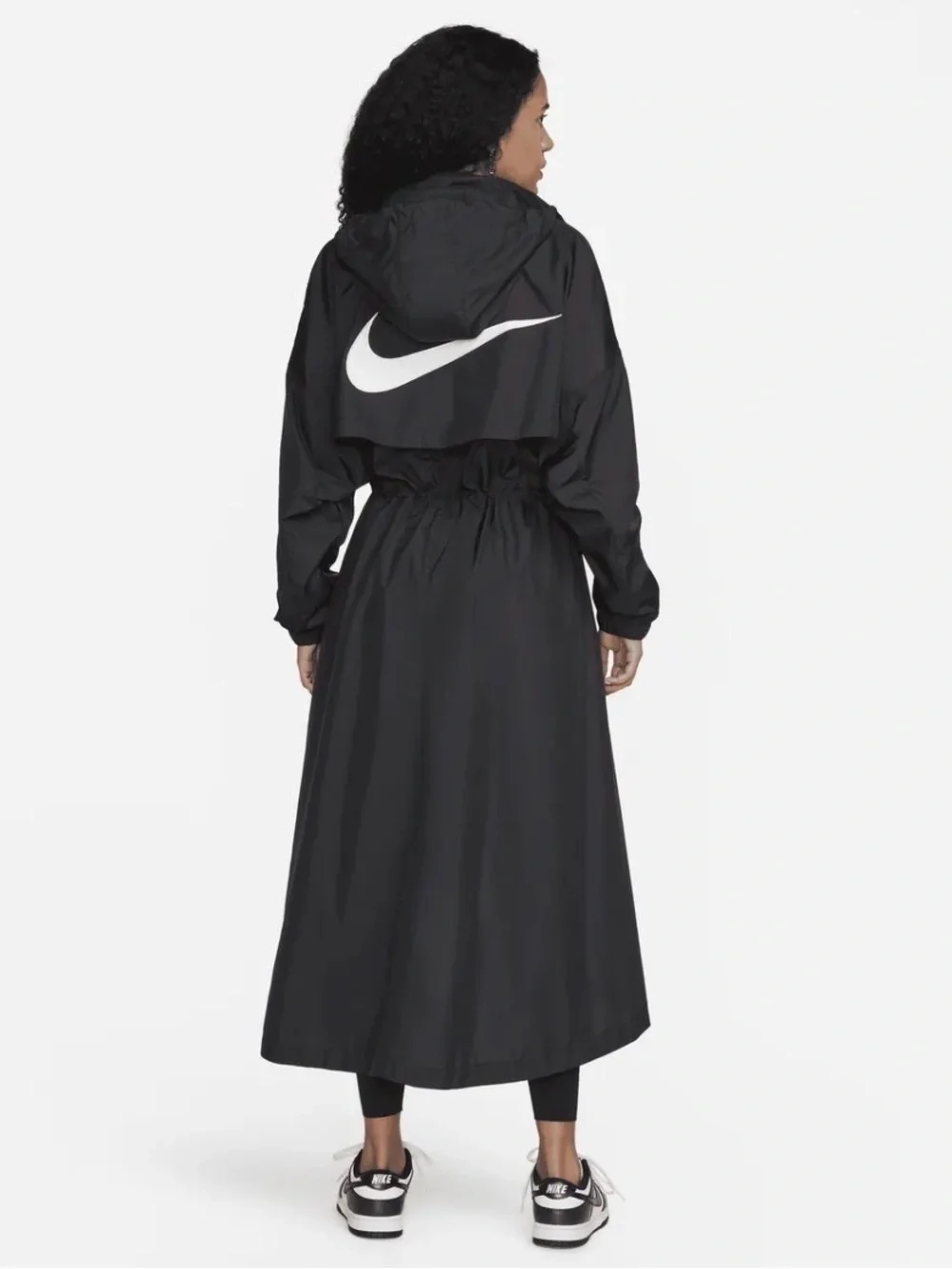 Nike Sportswear Essential Trench Coat Jacket with hoodie