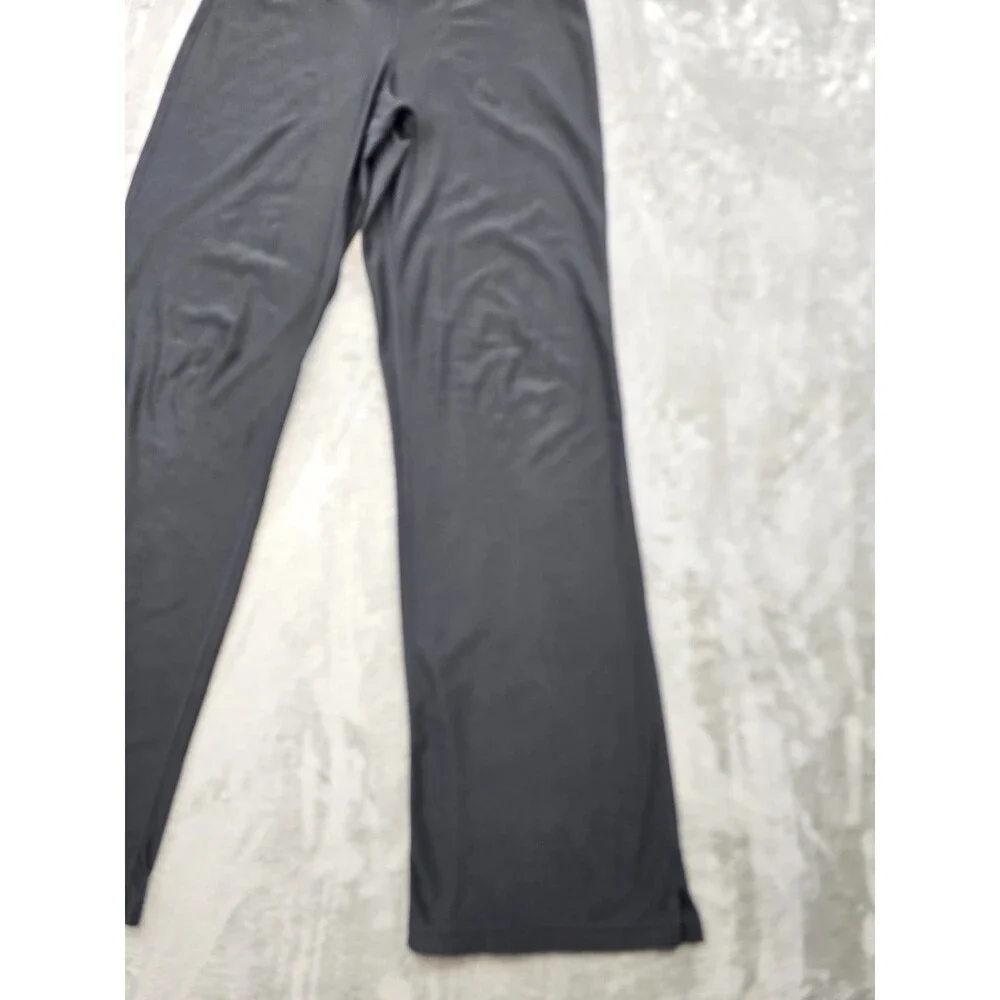 Nike Fit Dry Women Black Wide Leg Yoga Pants Athletic Training Sweats Size Small