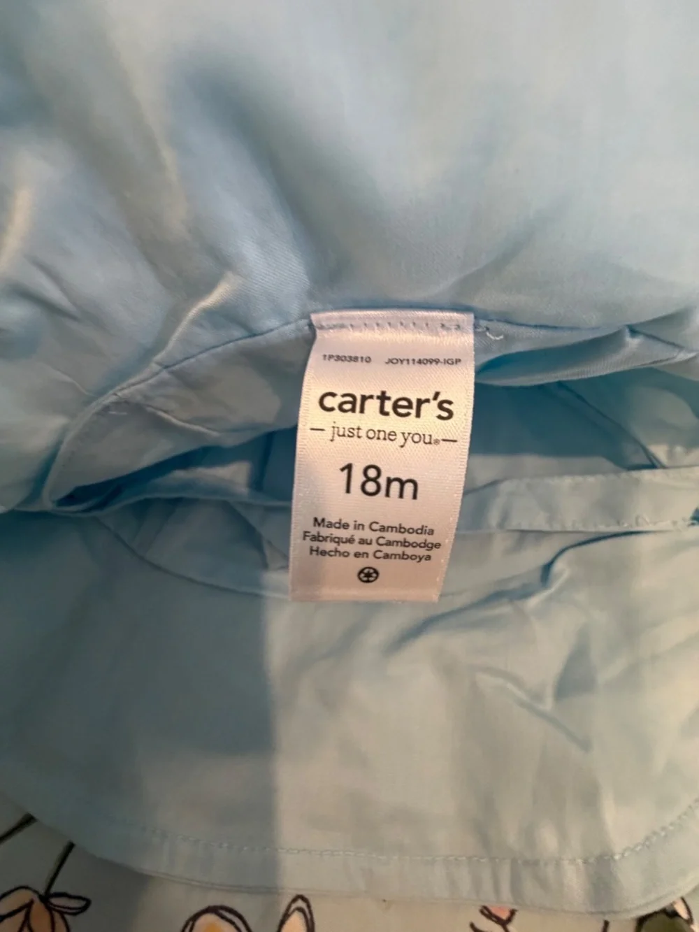 Carters light blue