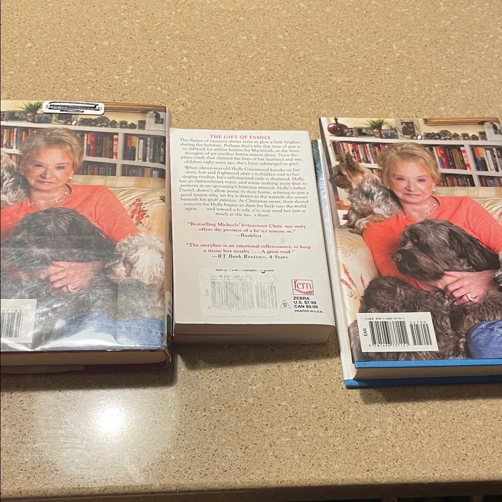 Fern Michaels Christmas Book Set-two hardcovers, one paperback