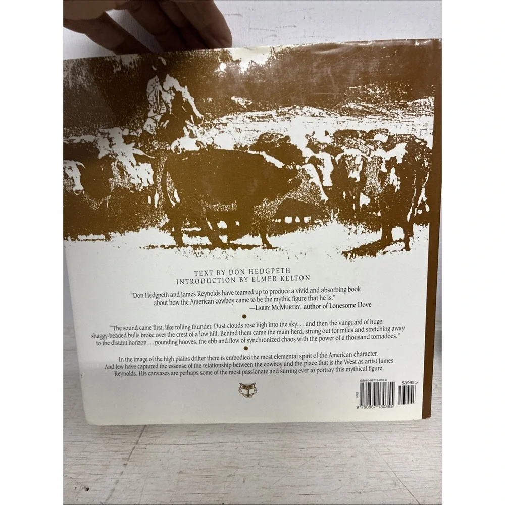 Traildust: Cowboys, Cattle and Country - The Art of James Reynolds Don Hedgpeth