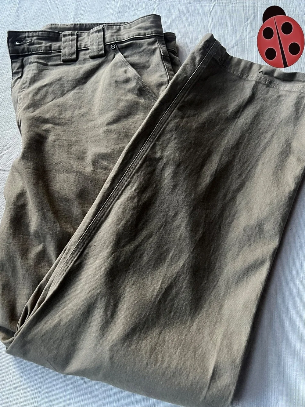Duluth Trading Co reinforced rugged straight