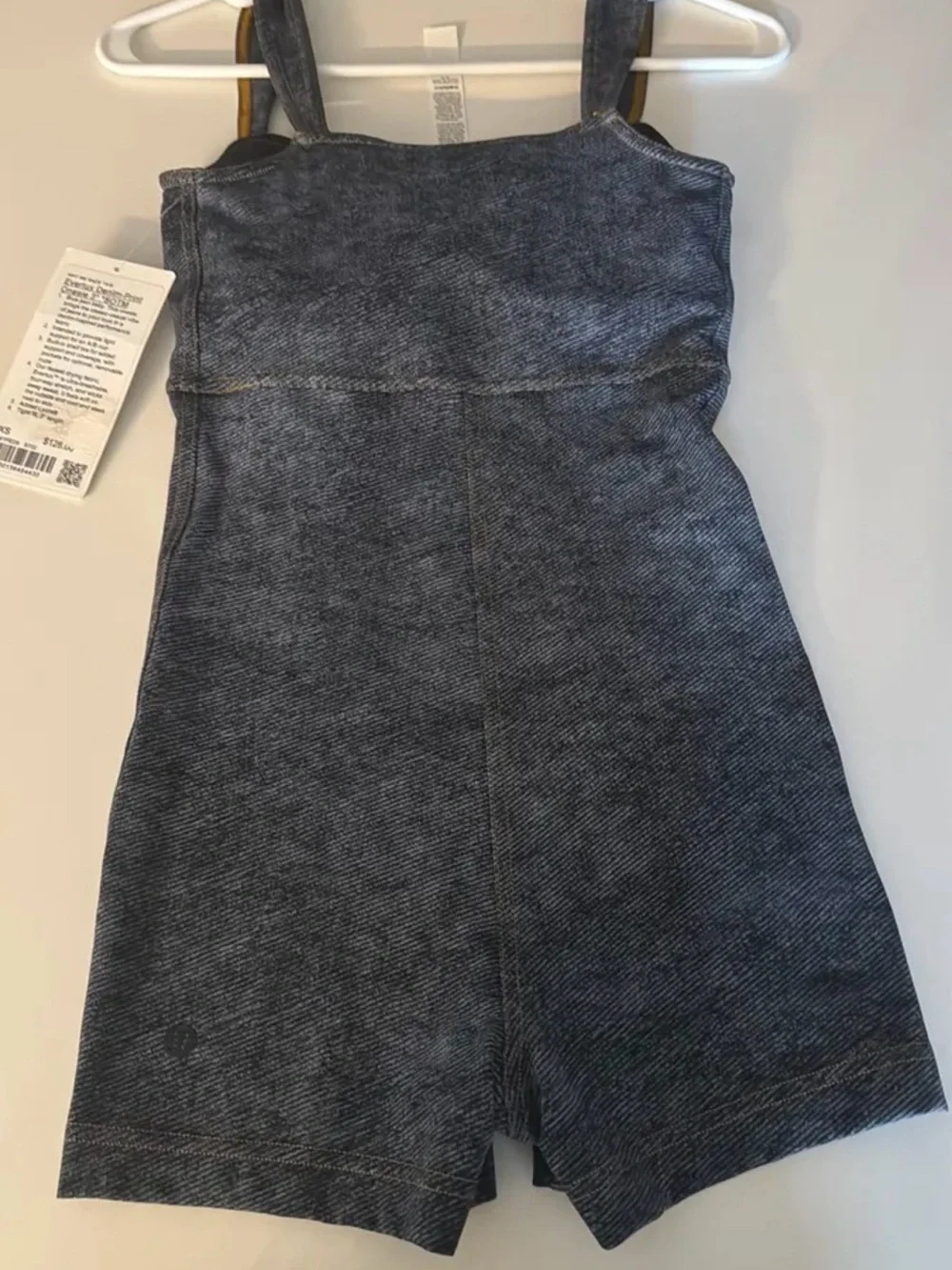 Lululemon Everlux Denim-Print Onesie NWT OBO