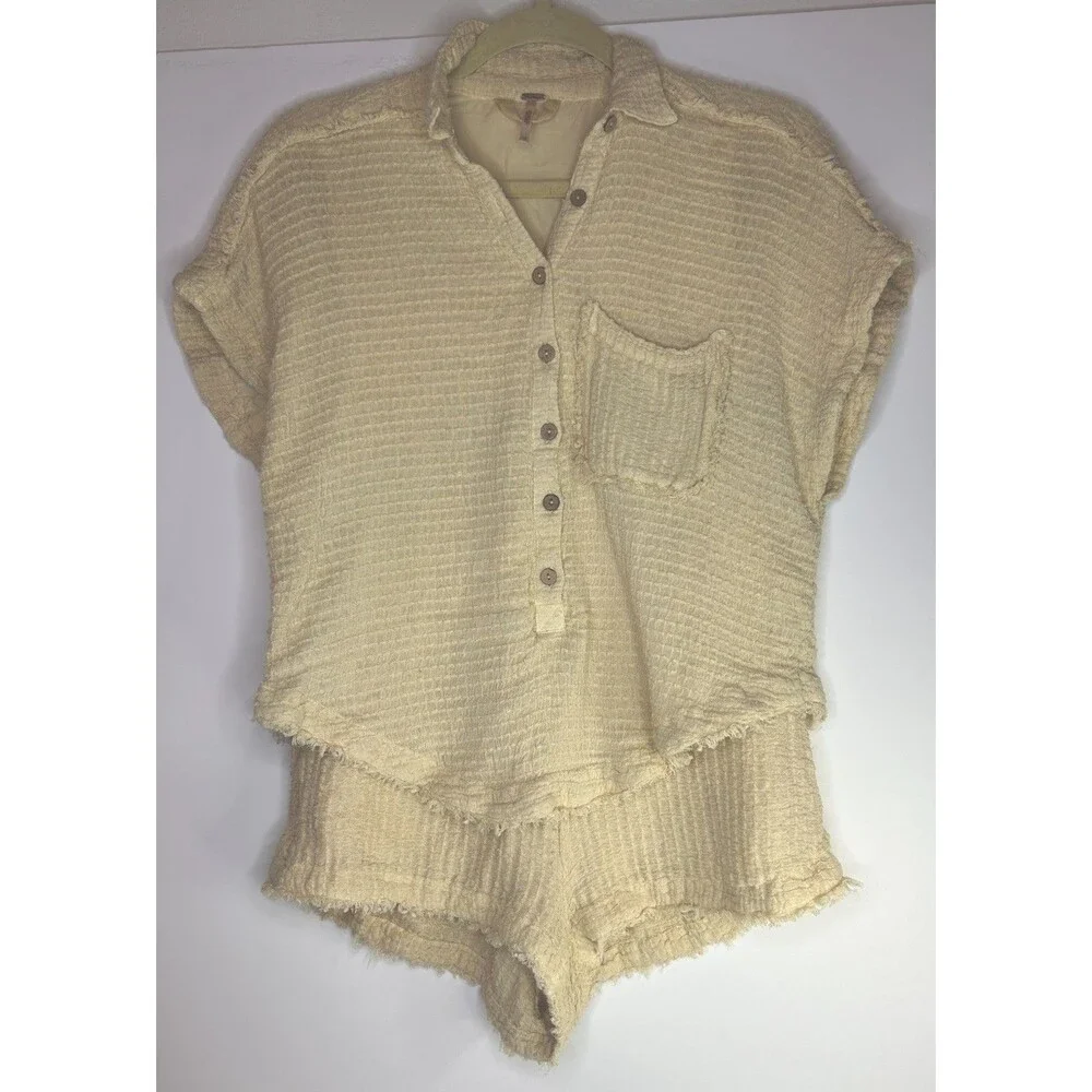 Free People lightweight gauze