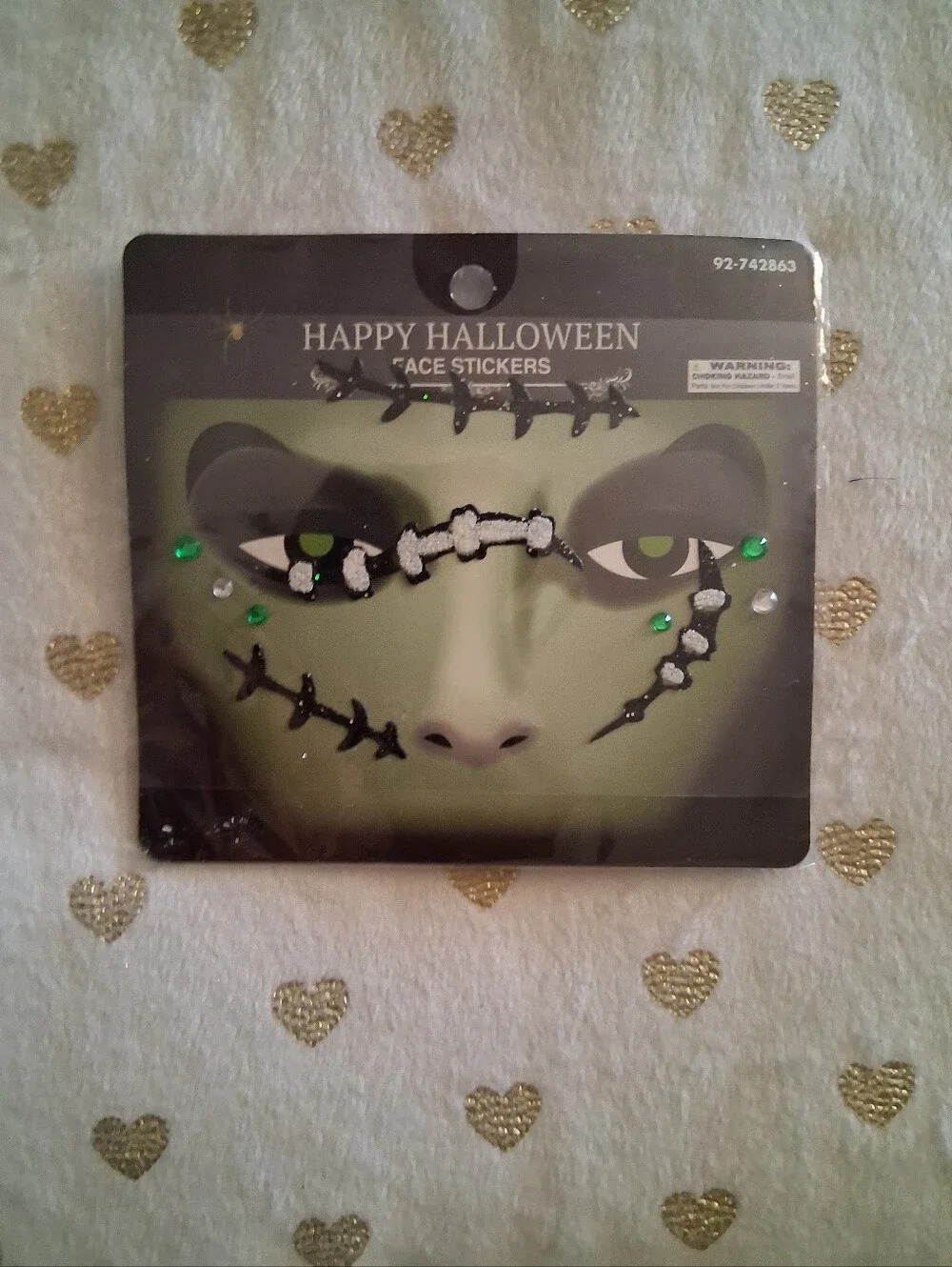 ✂️ *NIP* Momentum Brands Happy Halloween Face Stickers