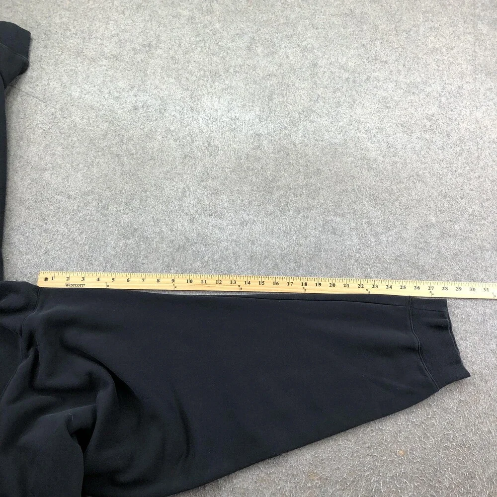 Nike Sweatpants Mens 2XL Black Fleece Joggers Elastic Waist Pockets Cuffed