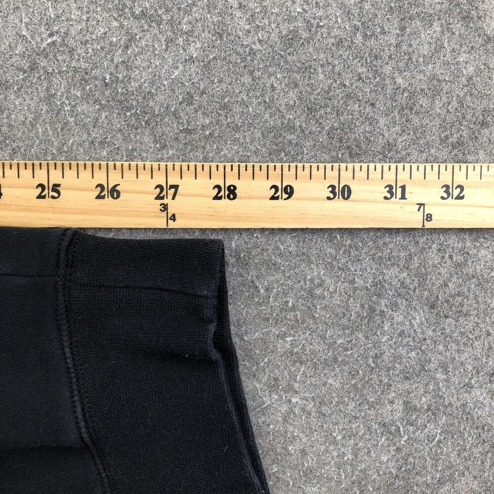 Nike Sweatpants Mens 2XL Black Fleece Joggers Elastic Waist Pockets Cuffed