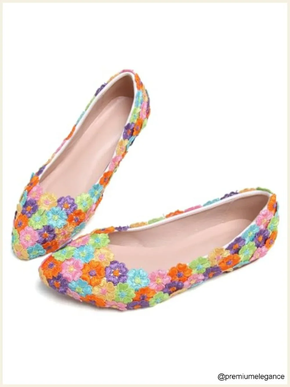 Women's Casual Ballet Flats Slip-On Loafers Comfort Fit Work Shoes