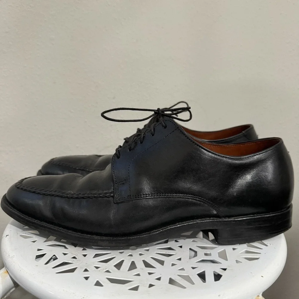 Allen Edmonds Powell Mens Shoes Black 9 B 4402 Made In USA
