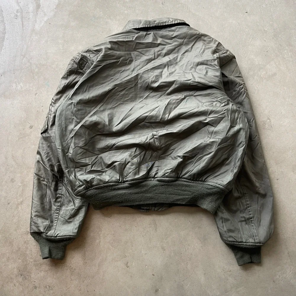 Propper International CWU-45/P Flight Jacket Mens XL Green Aramid Military Flyer