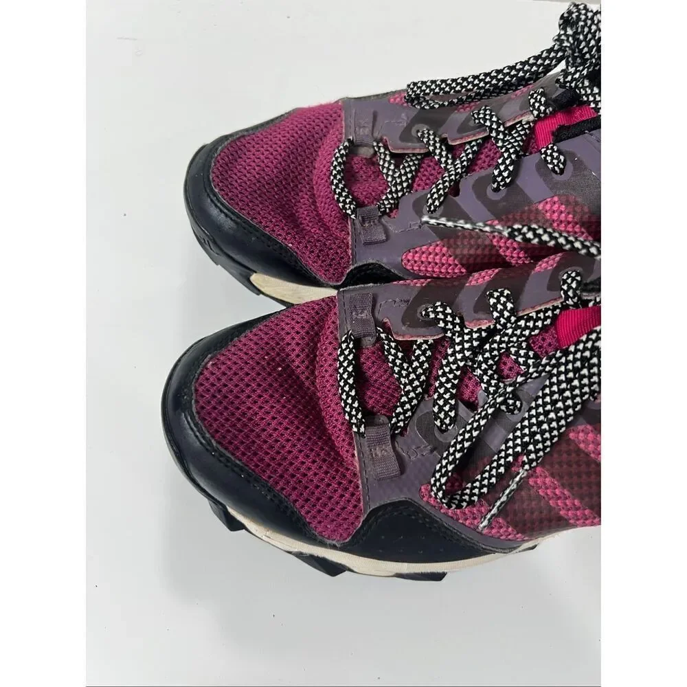Adidas Kanadia tr7 trail running sneakers pink purple black US 8 women’s