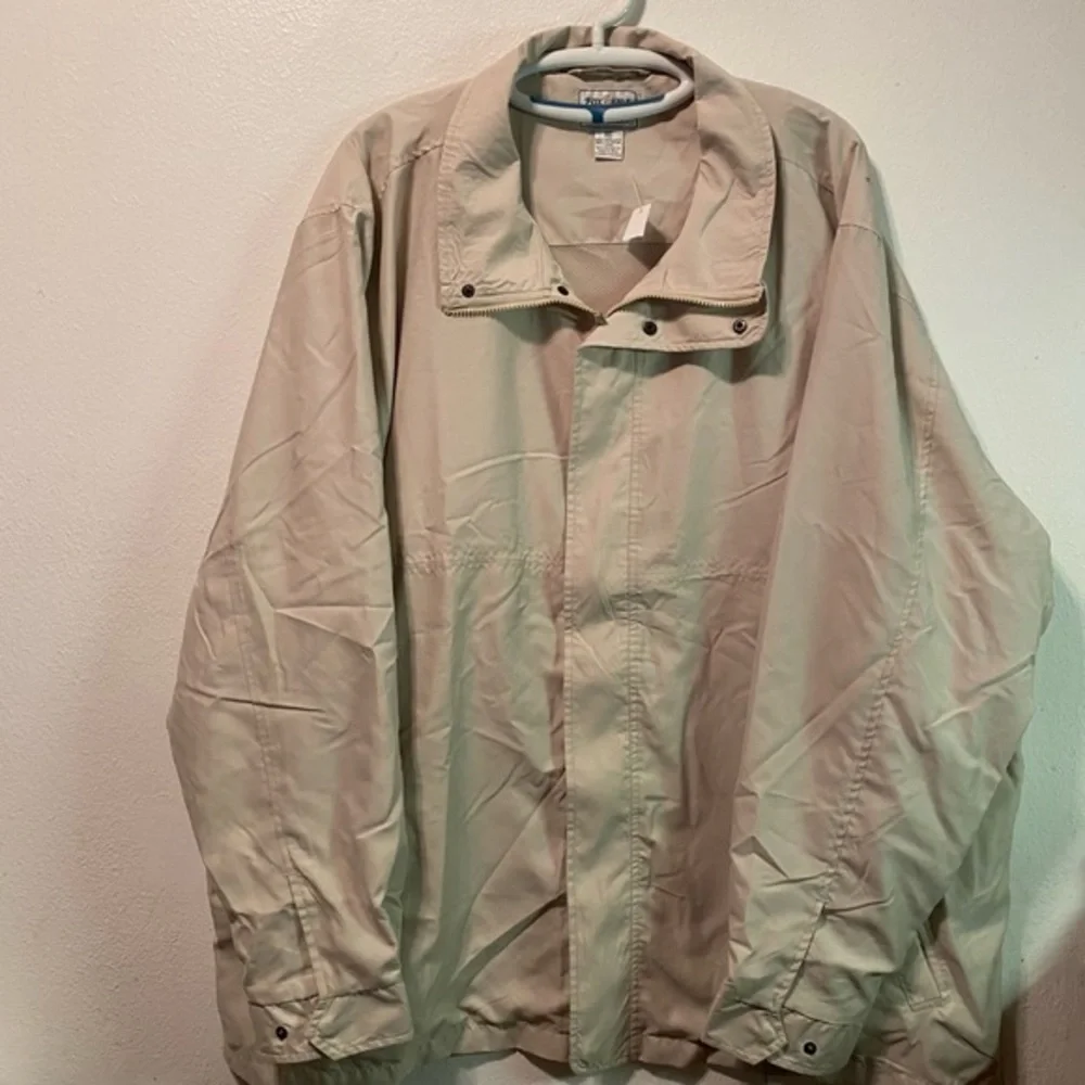 Fox Fire SportsWear Jacket Mens 2XT Tall Water Resistant Full Zip‎ Pockets New