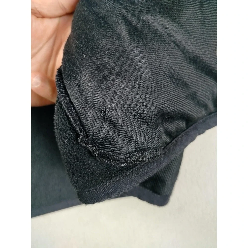 Vintage Harley Davidson Vest Mens XL Black Fleece Full Zip Motorcycle Riding