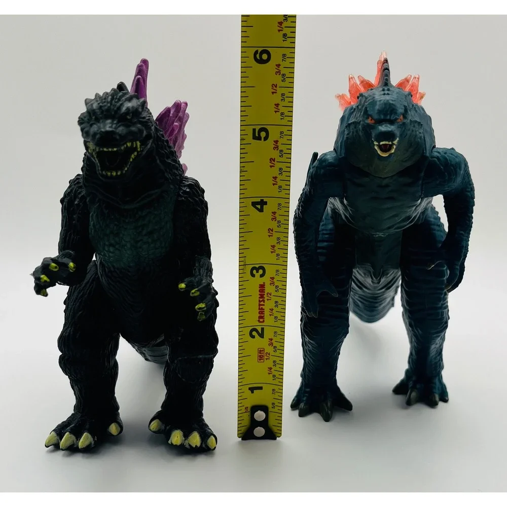 Playmates Toho Godzilla Orange & Purple Action Figure 6
