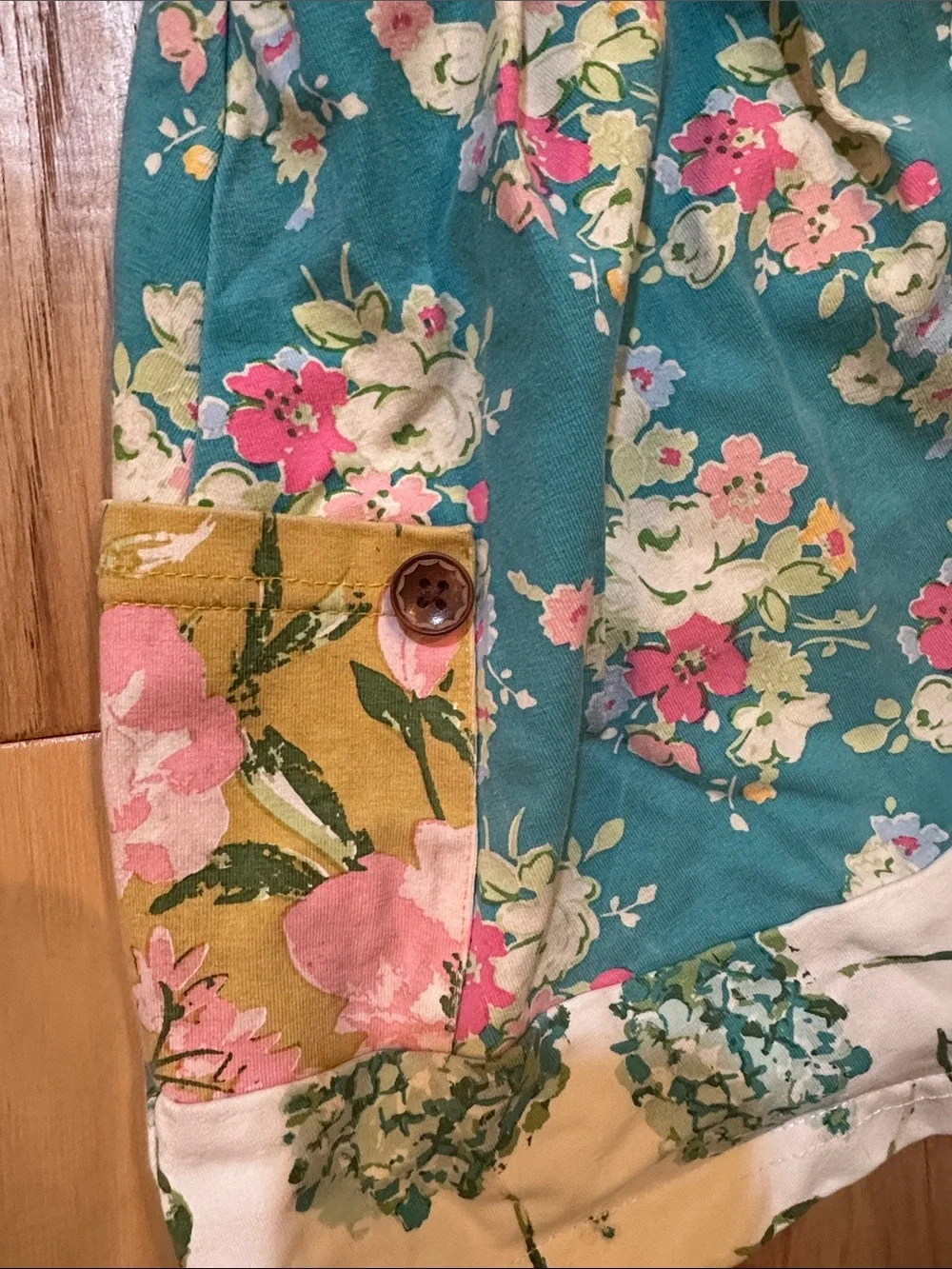 SweetHoney teal floral