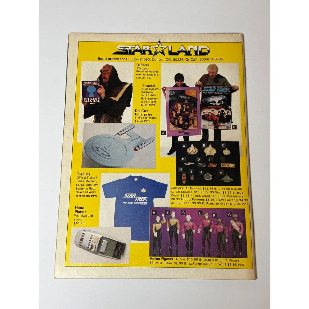 Star Trek The Next Generation Official Magazine Series Volume 5 1990‎