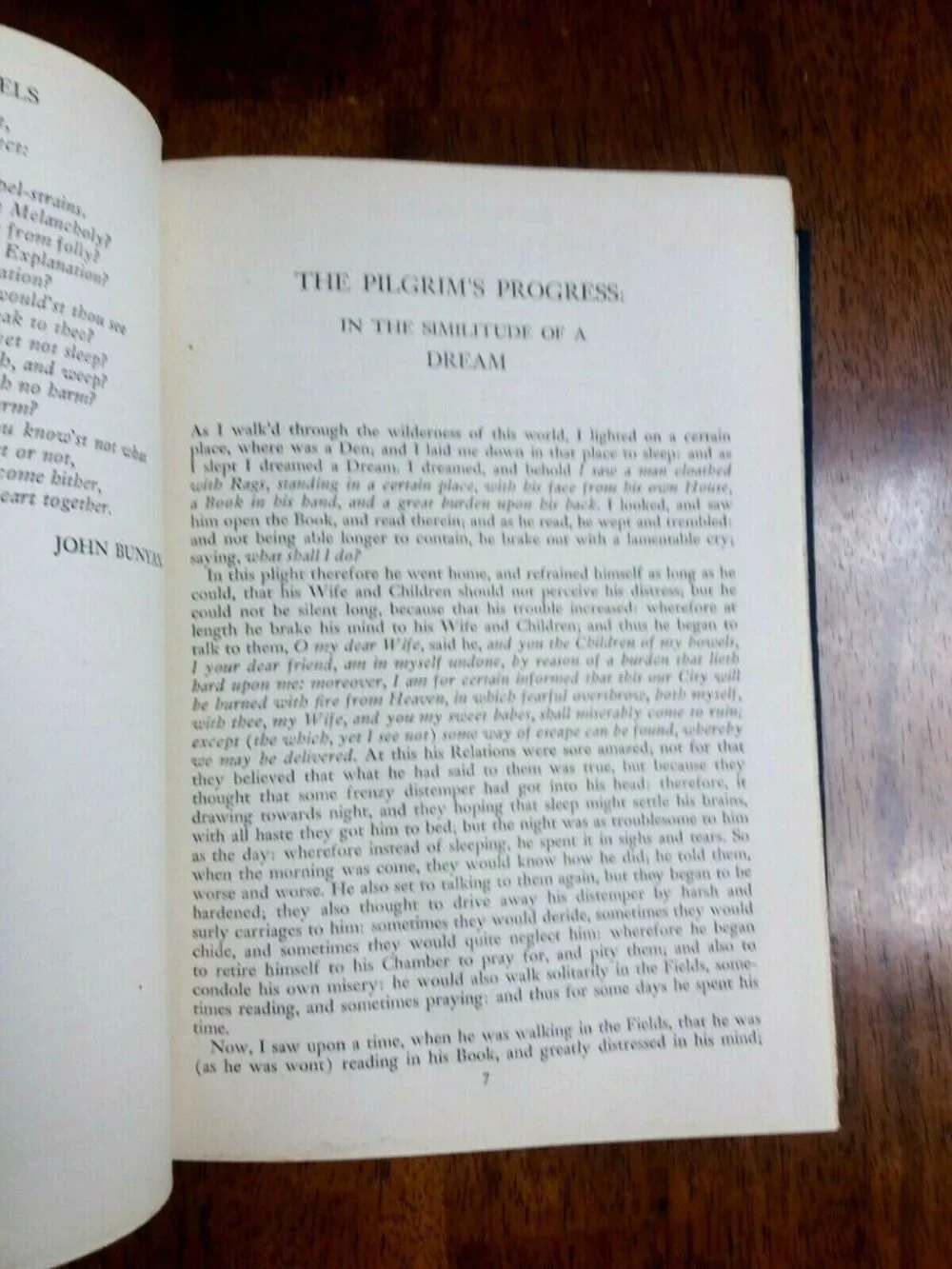 PILGRIMS PROGRESS and THE HOLY WAR Book John Bunyan Puritan Publishing Rare 1934