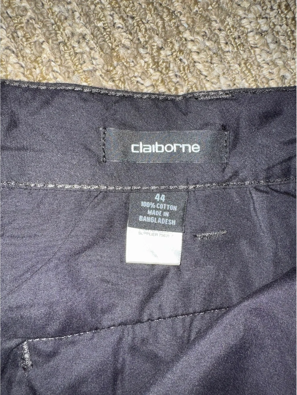 Claiborne men’s black