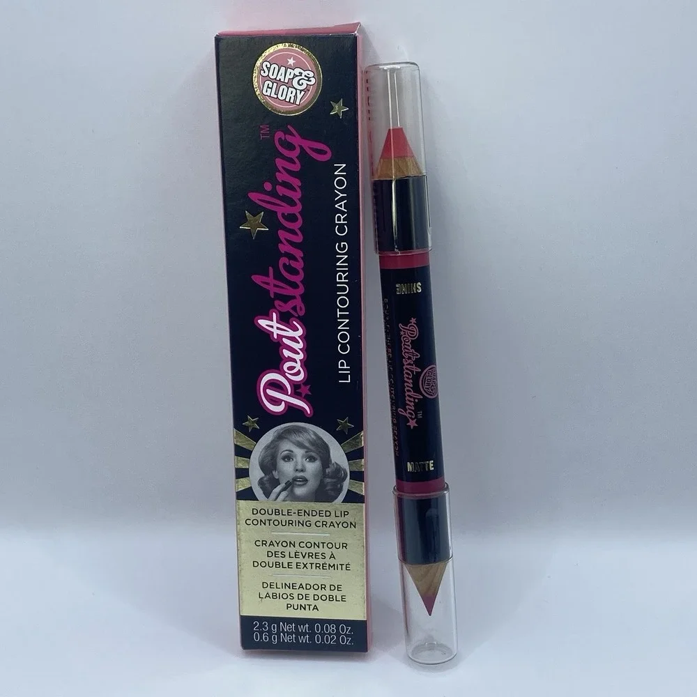 Soap & Glory Poutstanding Double Ended Lip  Contouring Crayon No Candy Do Pink