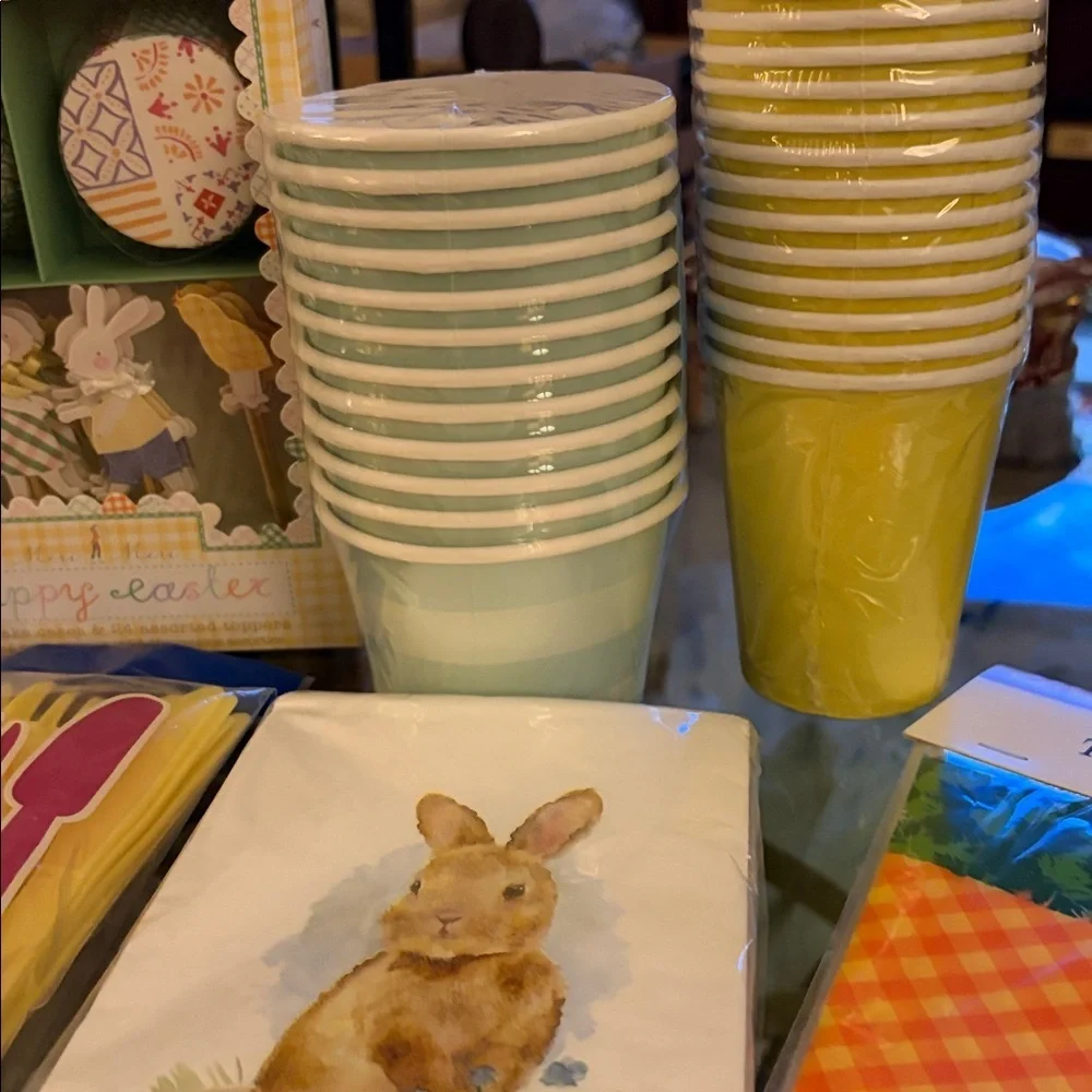 Easter celebration bundle paper goods.224 pc.