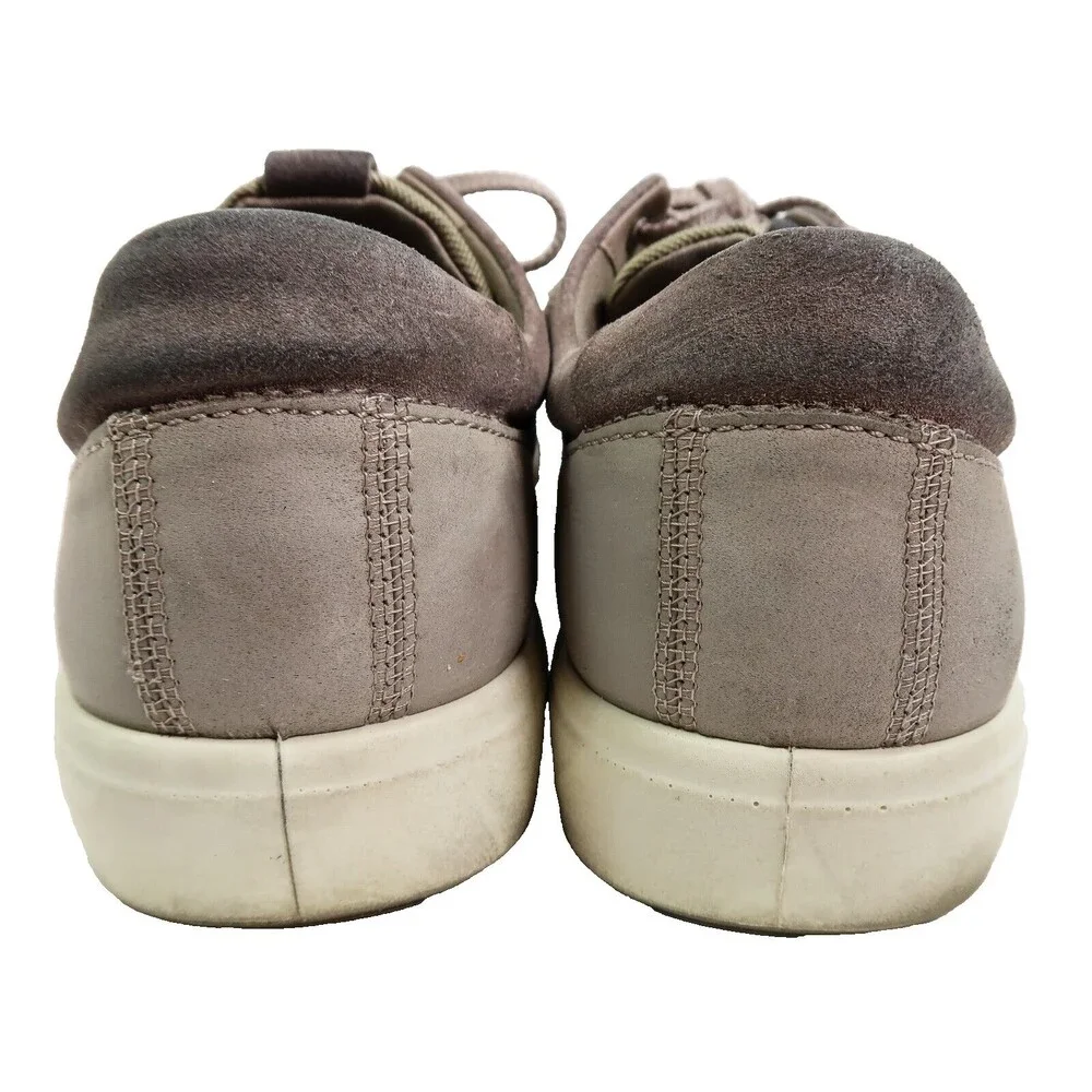 ECCO Soft 7 Tie 2.0 Sneaker Lace Up Low Top Men's US 10-10.5 EU 44 Slate