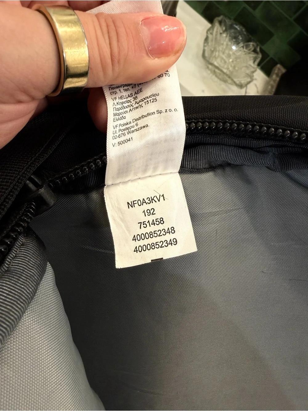 The North Face classic black
