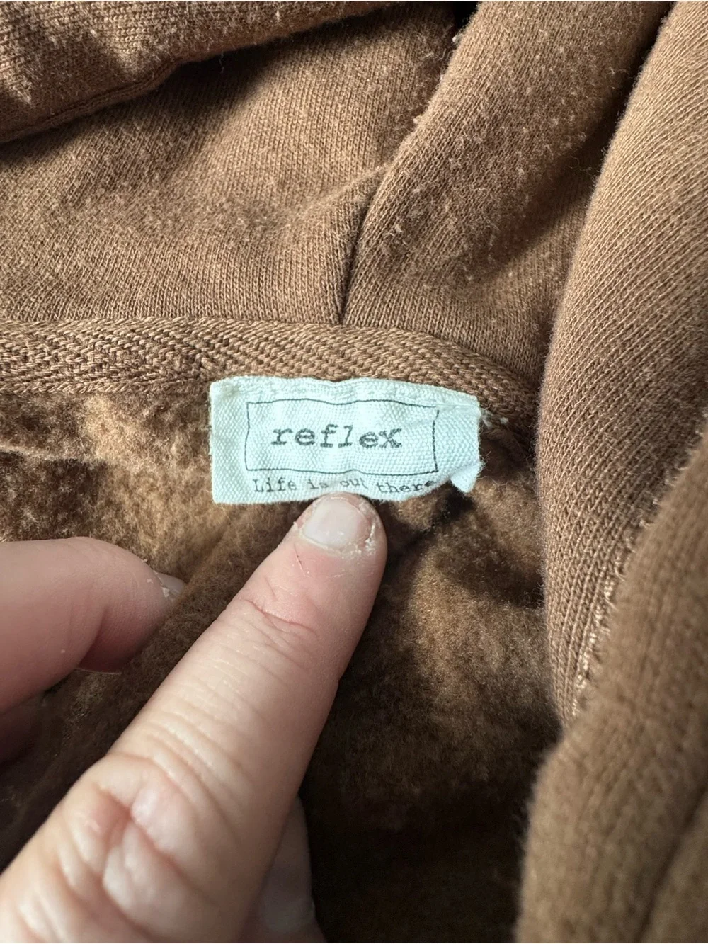 Reflex branded hoodie