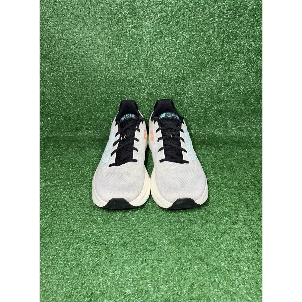 New Balance Fresh Foam 1080 Mens Size 13 White Blue Running Shoes Sneakers