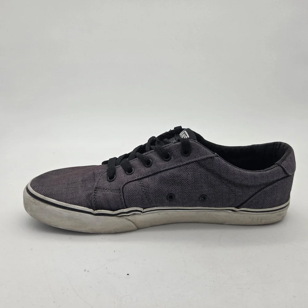 Vans Shoes Mens Size 12 Herringbone Low Top Skate Casual Lace Up Sneakers