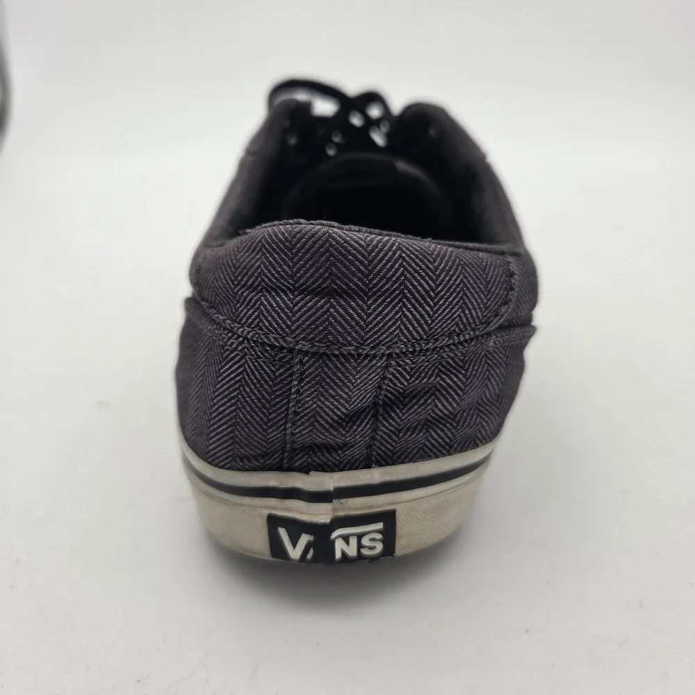 Vans Shoes Mens Size 12 Herringbone Low Top Skate Casual Lace Up Sneakers