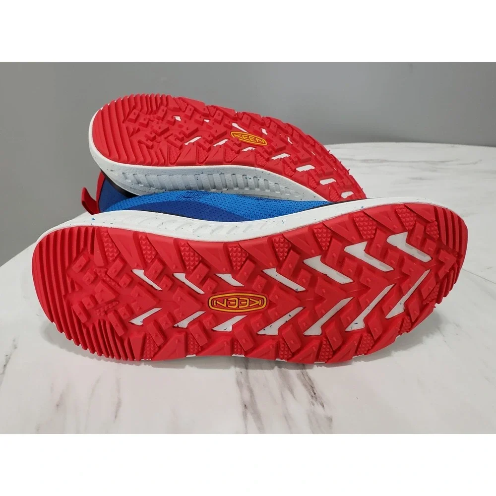 NEW NO BOX MEN SZ 7 Keen WK400 Walking Shoes Sneakers Austern Red Carpet 1027473