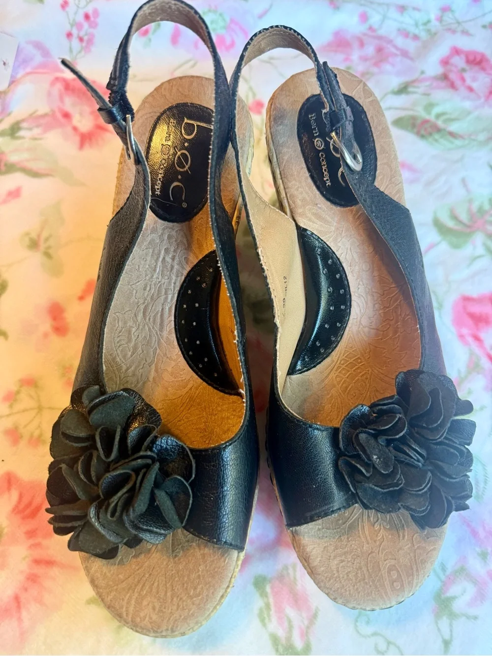 b.o.c. black wedge