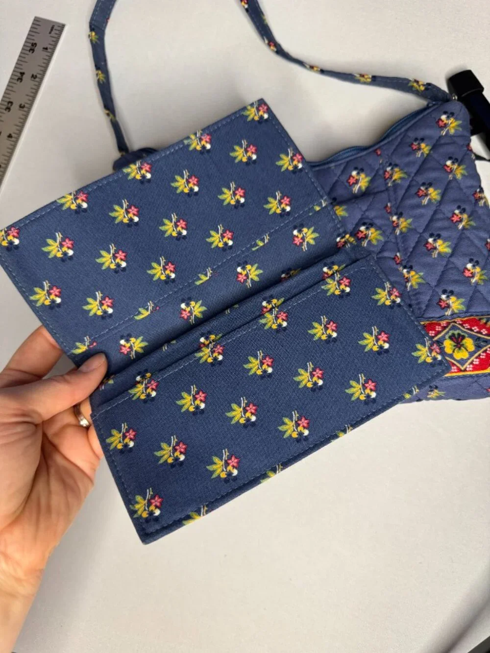 Vera Bradley features measurements slate