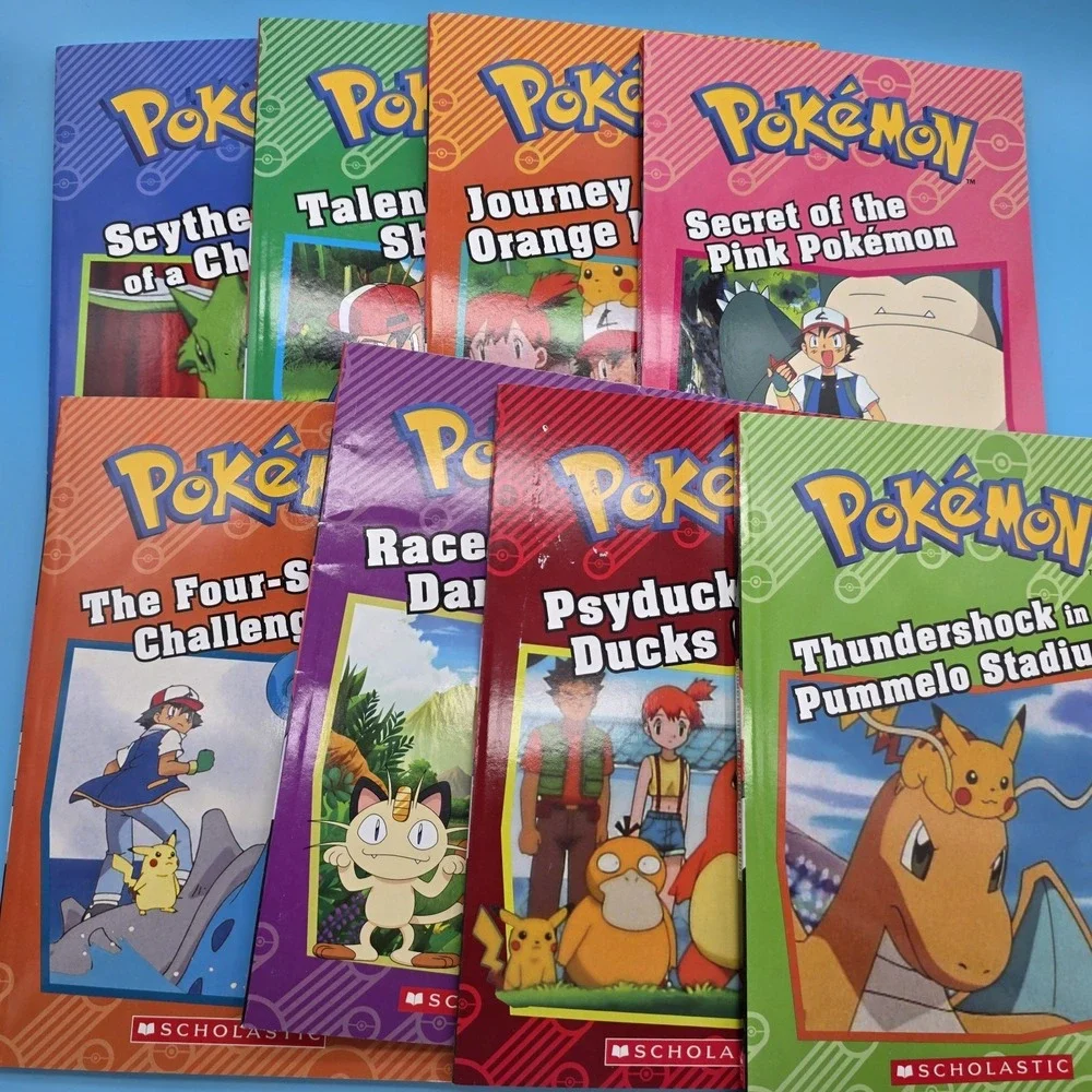 Pokemon Classic Collection 8 Chapter Books Boxed Set Complete Scholastic