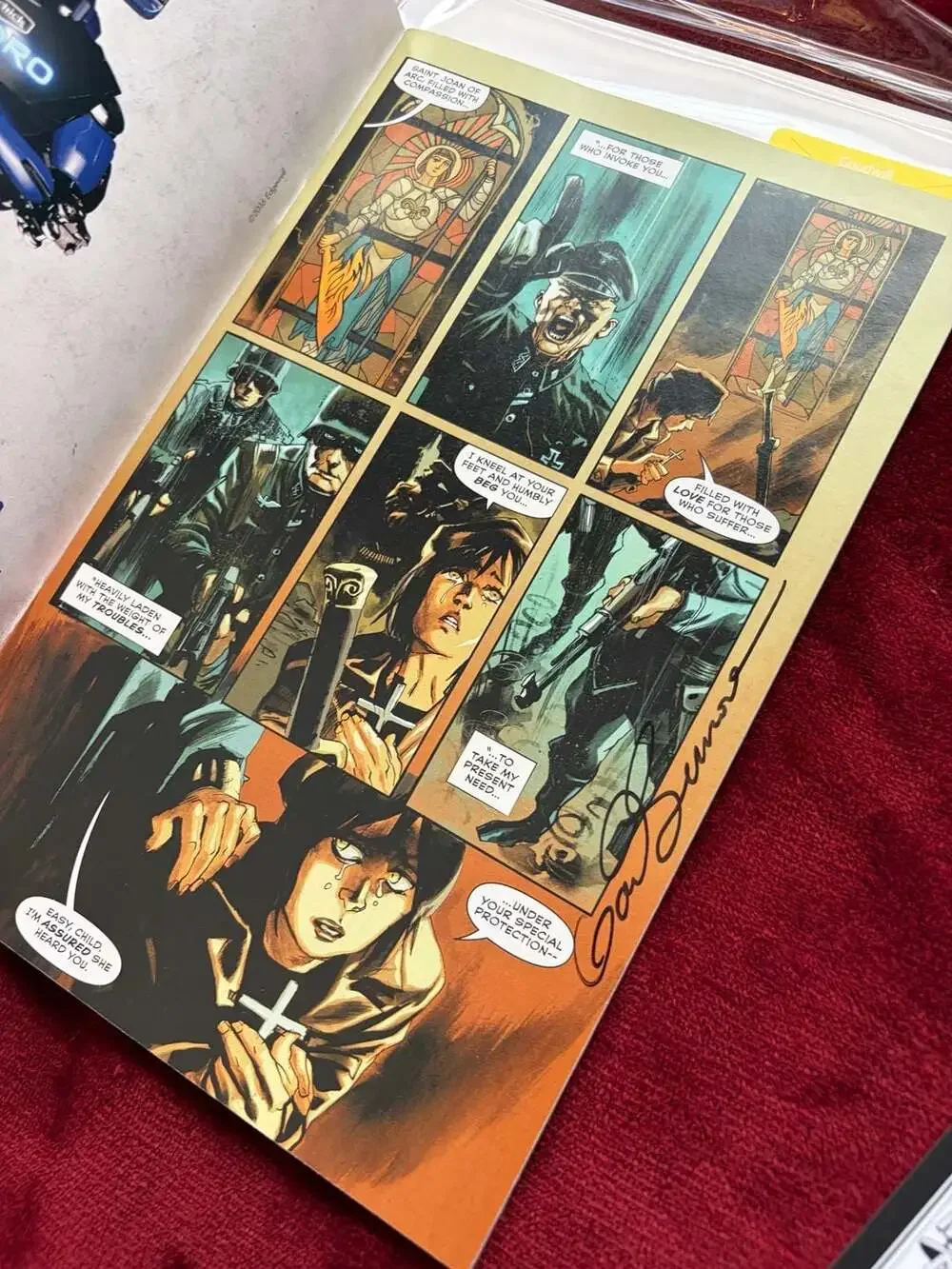 DC Comics super celebrated visible