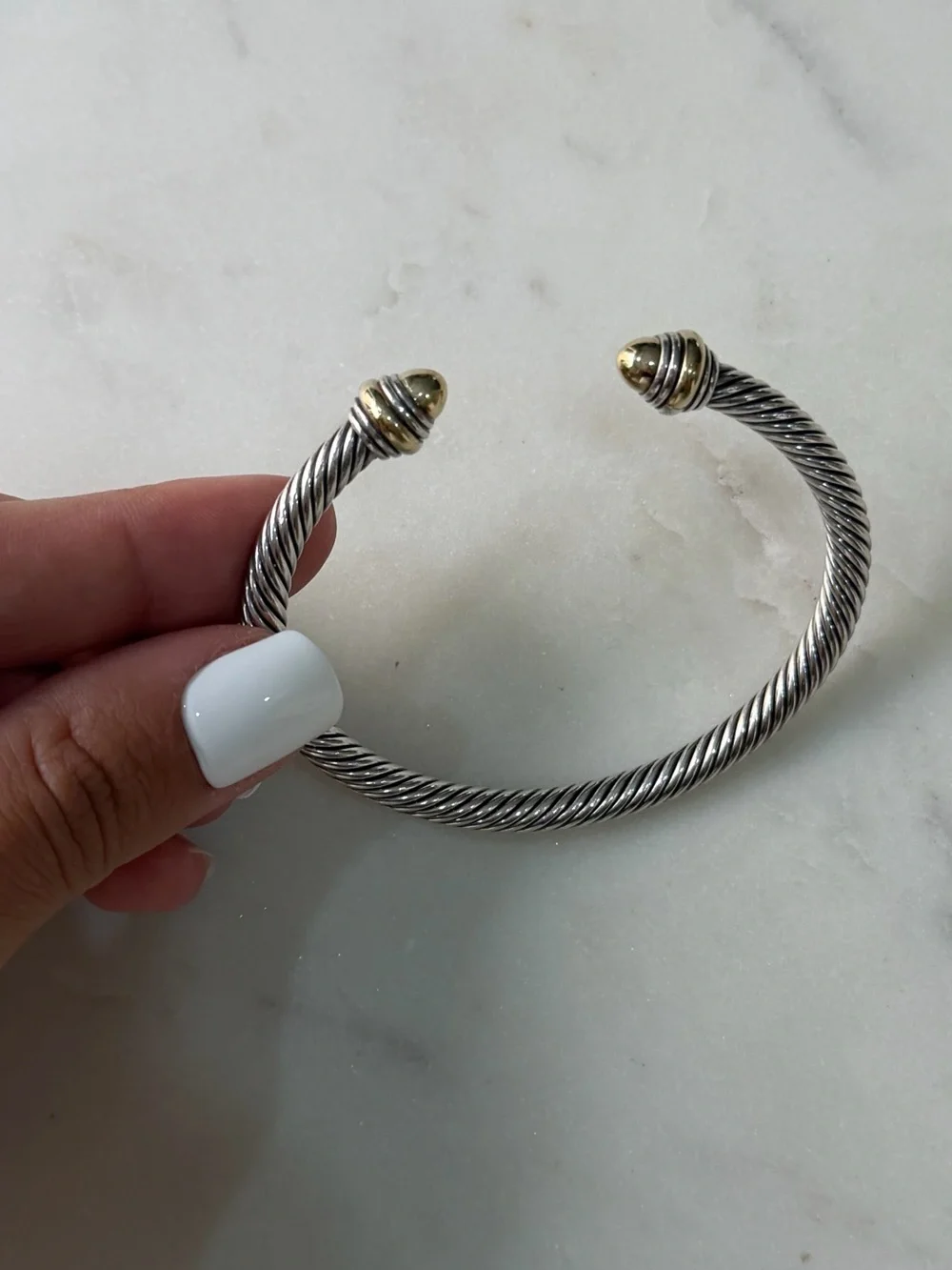 David Yurman twisted sterling