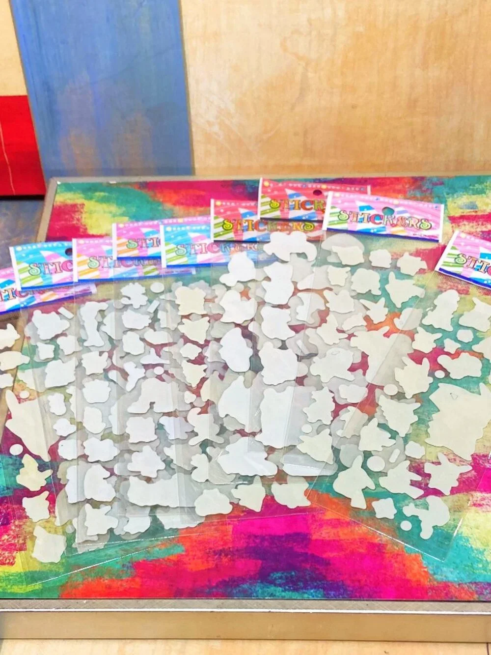 MY POKEMON PUFFY FOAM STICKER COLLECTION LOT
