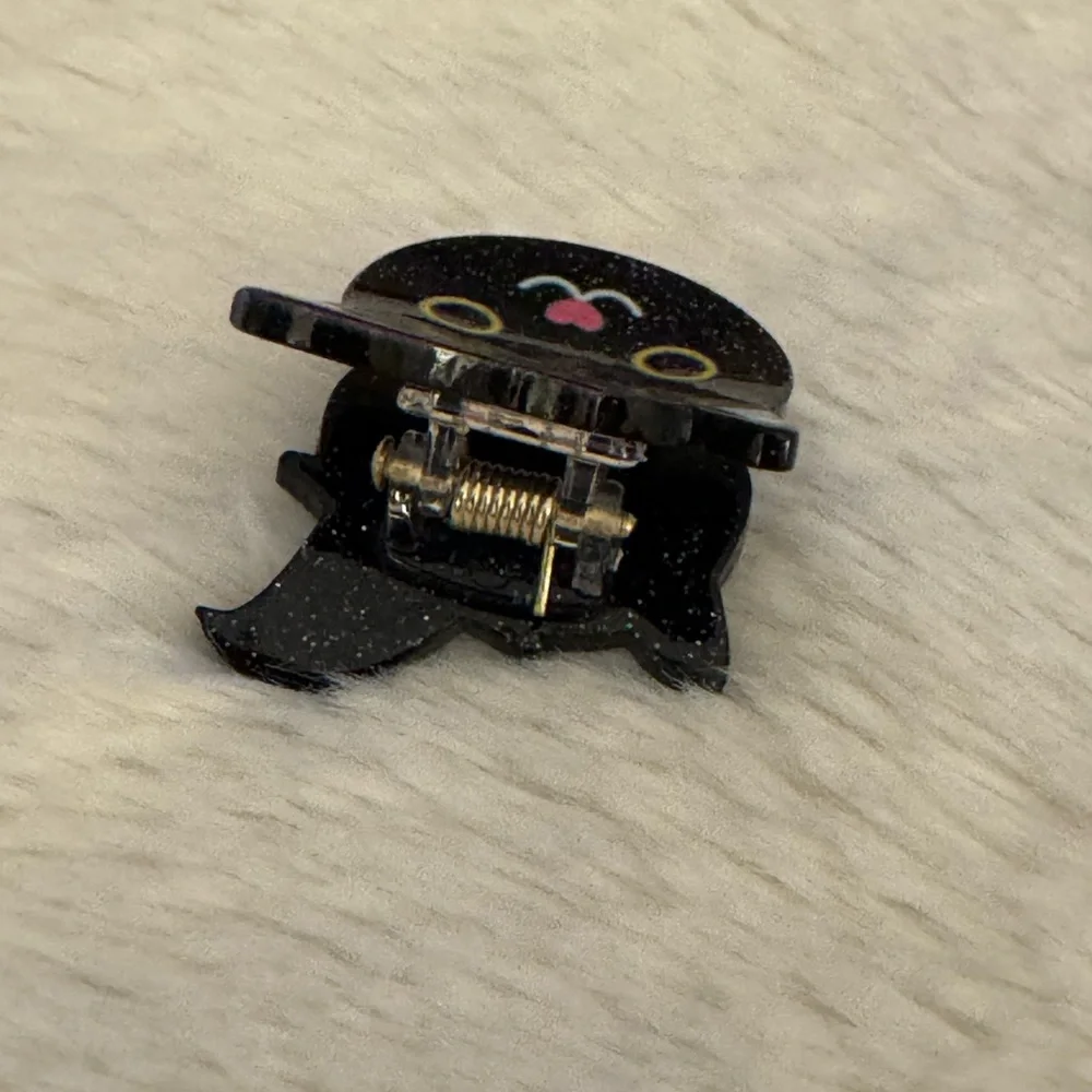 Hair Clip Black Cat Witch Hat  for Kids