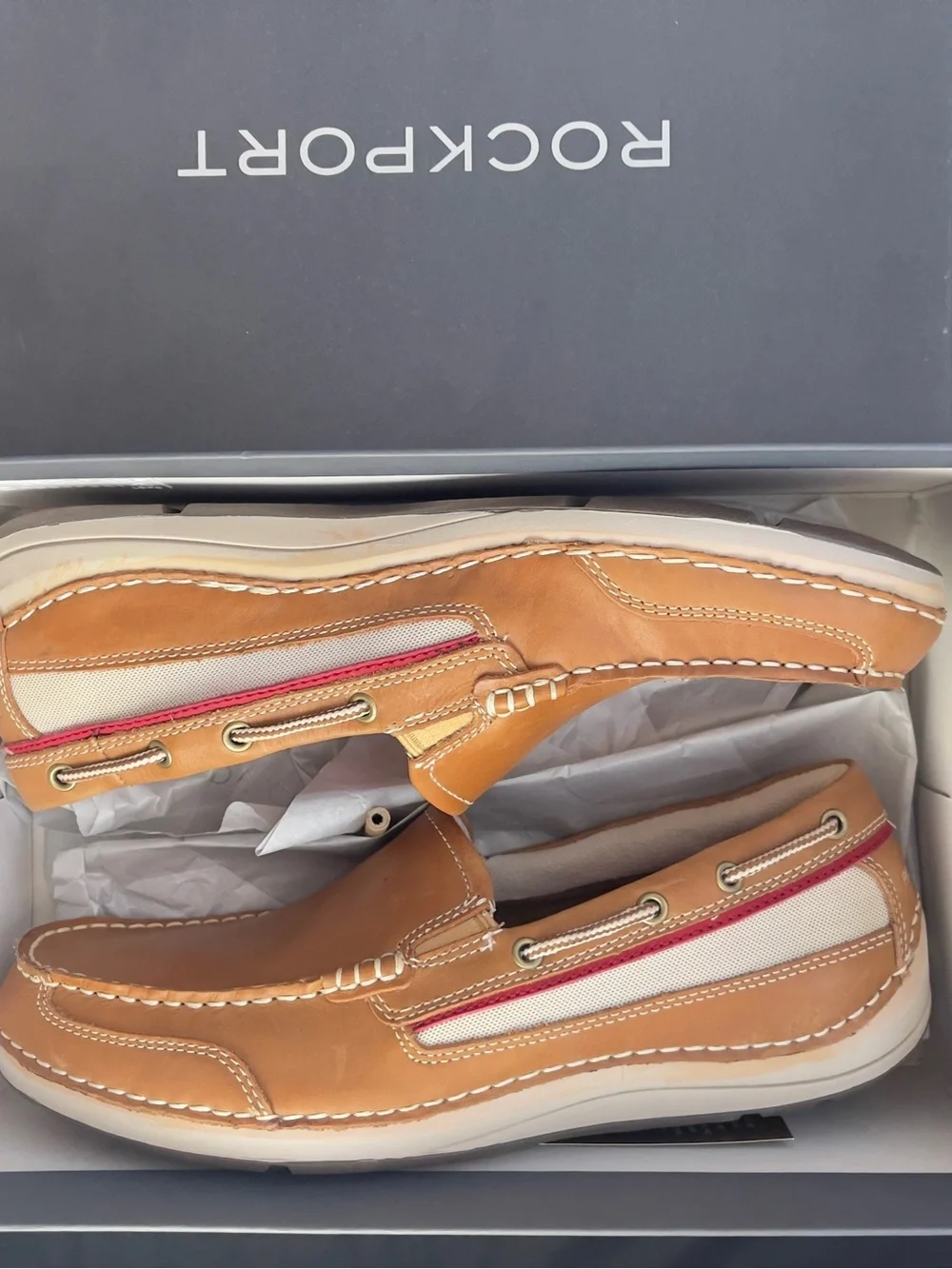 Rockport tan leather