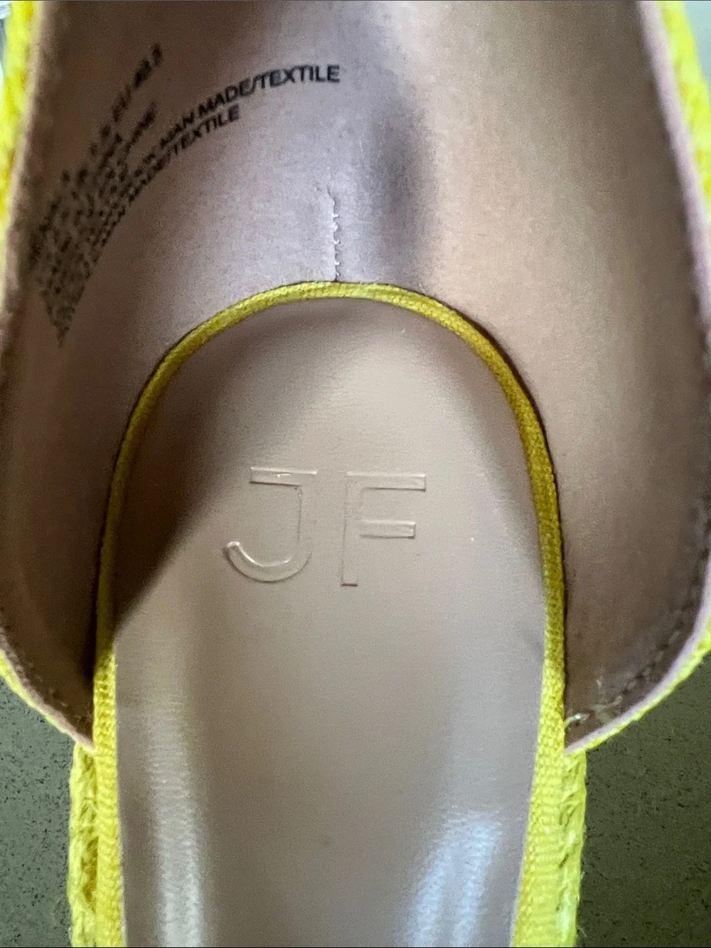JustFab stylish yellow