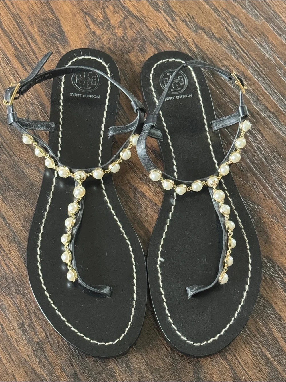Tory Burch black leather