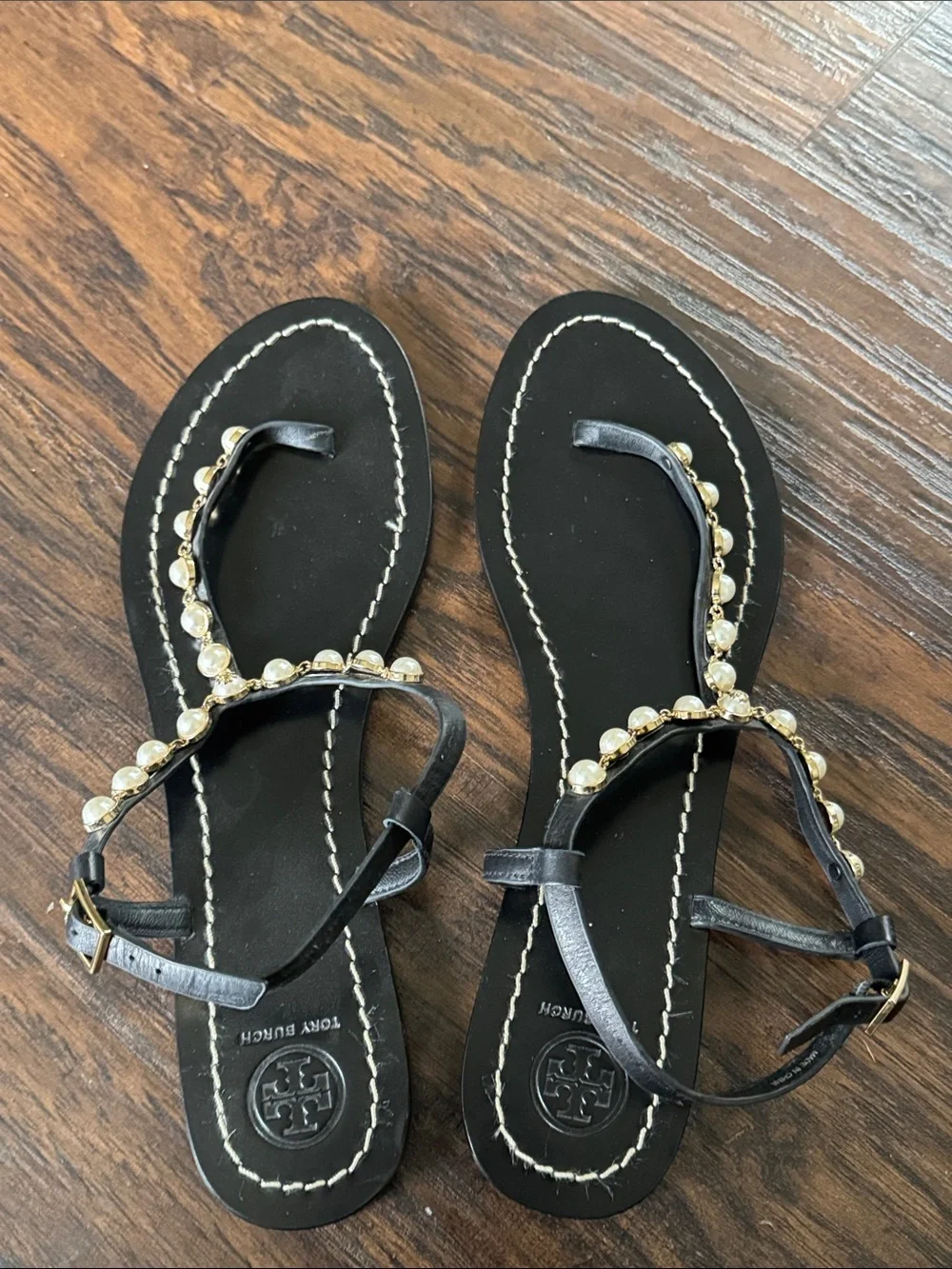 Tory Burch black leather